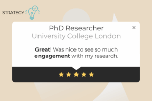 PhD researcher from University College London commends The Science Talk’s science outreach efforts for creating strong engagement with their research and boosting academic visibility.